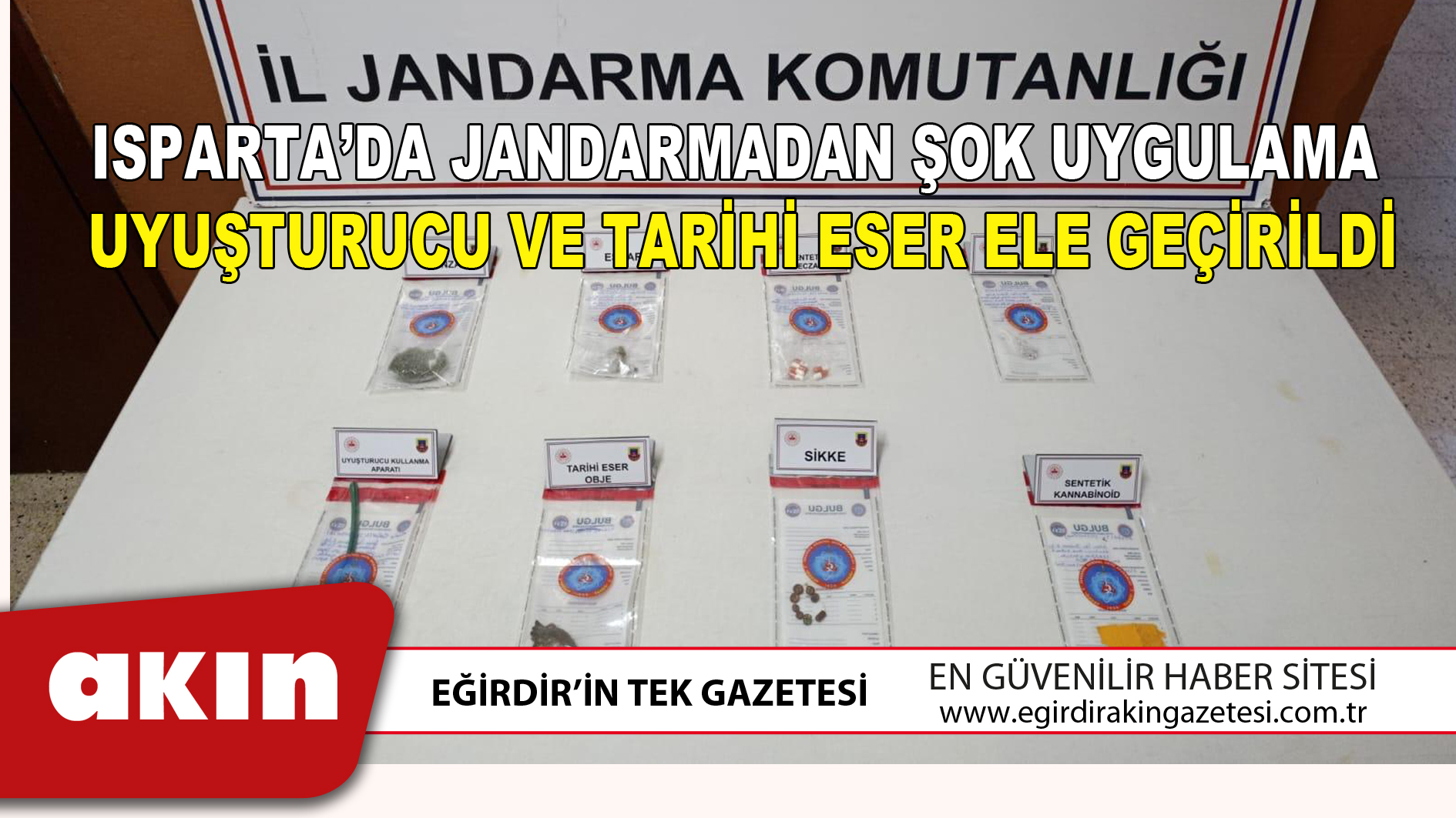  UYUŞTURUCU VE TARİHİ ESER ELE GEÇİRİLDİ