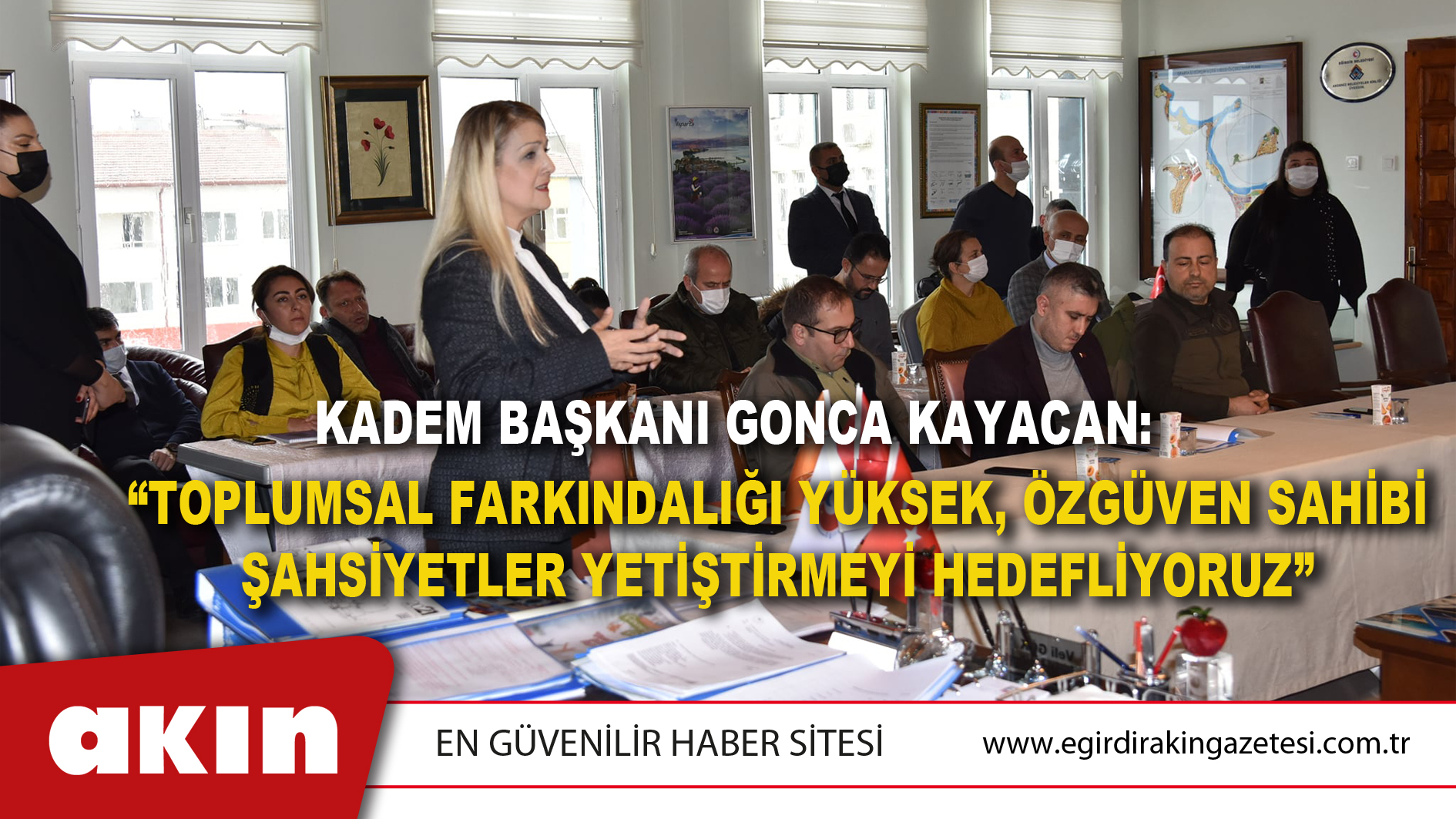KADEM Başkanı Gonca Kayacan:  “Toplumsal Farkındalığı Yüksek, Özgüven Sahibi Şahsiyetler Yetiştirmeyi Hedefliyoruz”