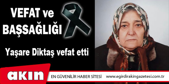 VEFAT ve BAŞSAĞLIĞI