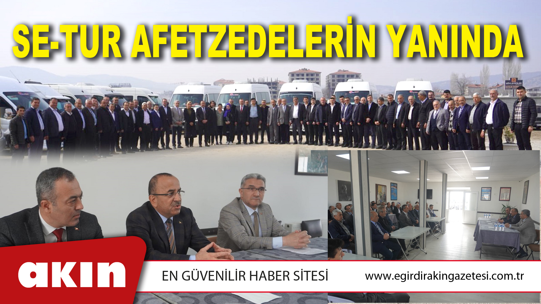SE-TUR AFETZEDELERİN YANINDA