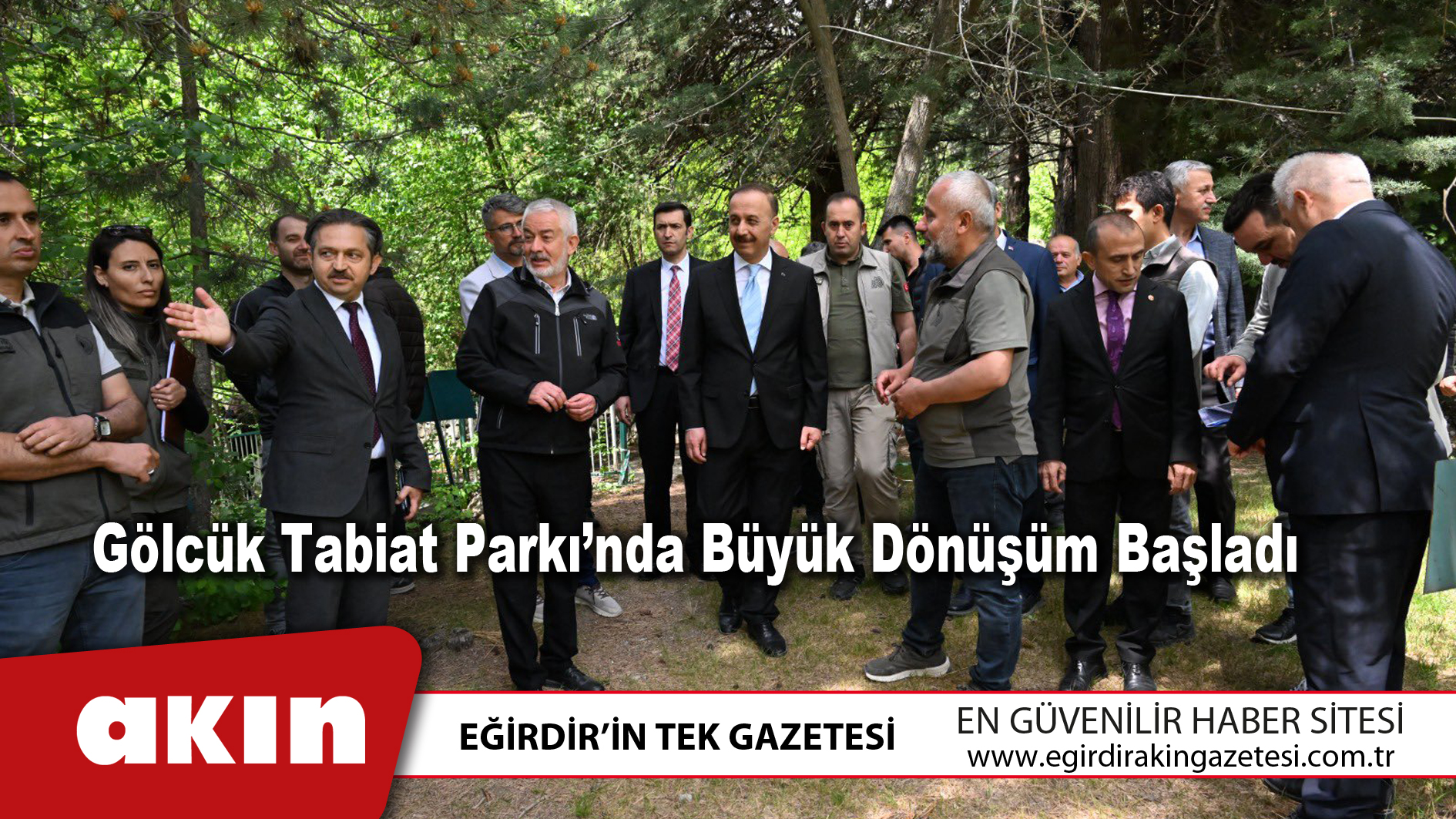 Gölcük Tabiat Parkı’nda Büyük Dönüşüm Başladı