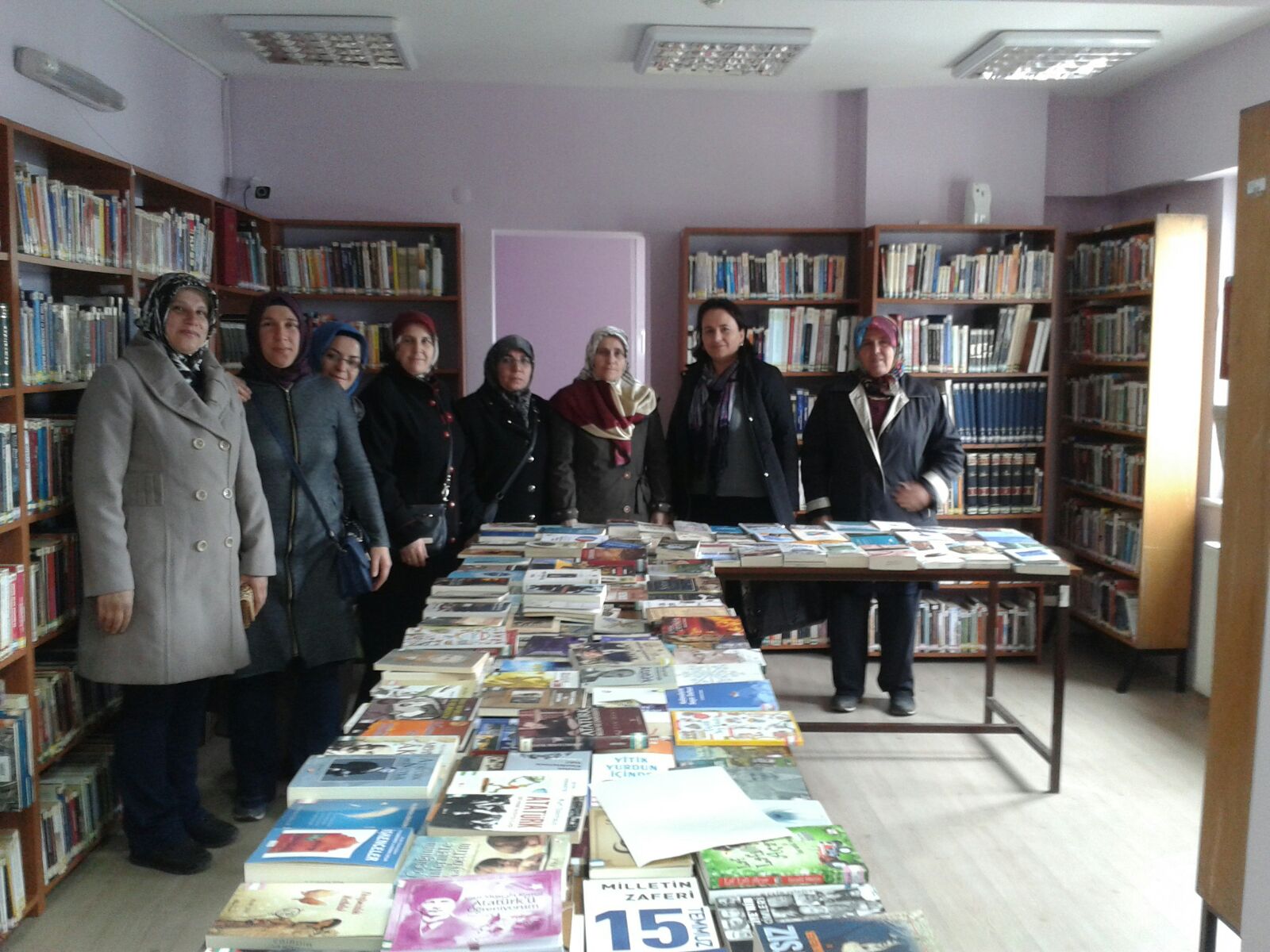  Kütüphaneye Ziyaretler Devam Ediyor
