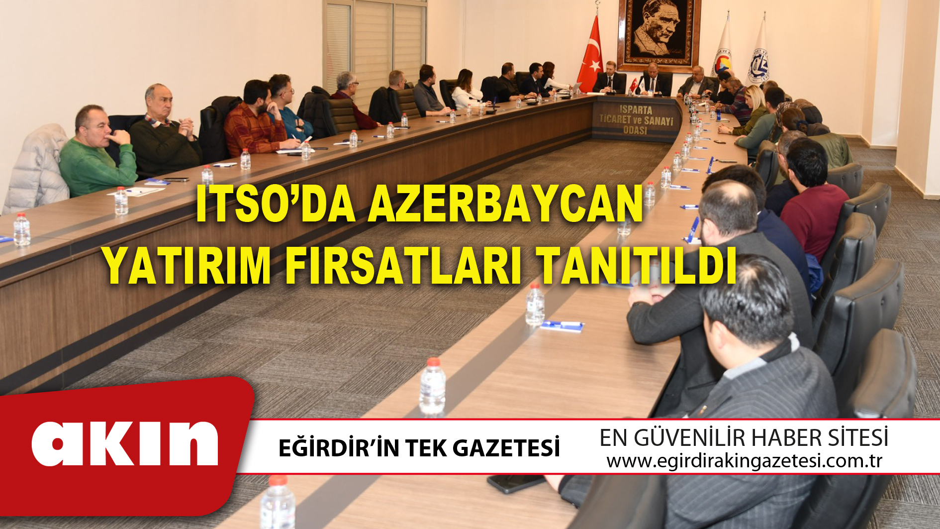 ITSO’DA AZERBAYCAN YATIRIM FIRSATLARI TANITILDI