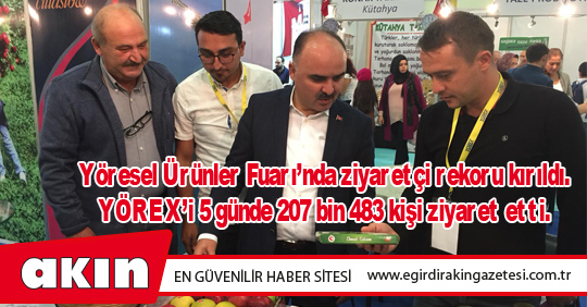 Sakin Şehir Eğirdir YÖREX'e yine damga vurdu
