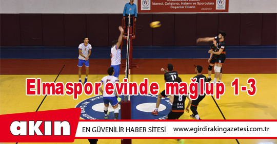 Elmaspor evinde mağlup 1-3