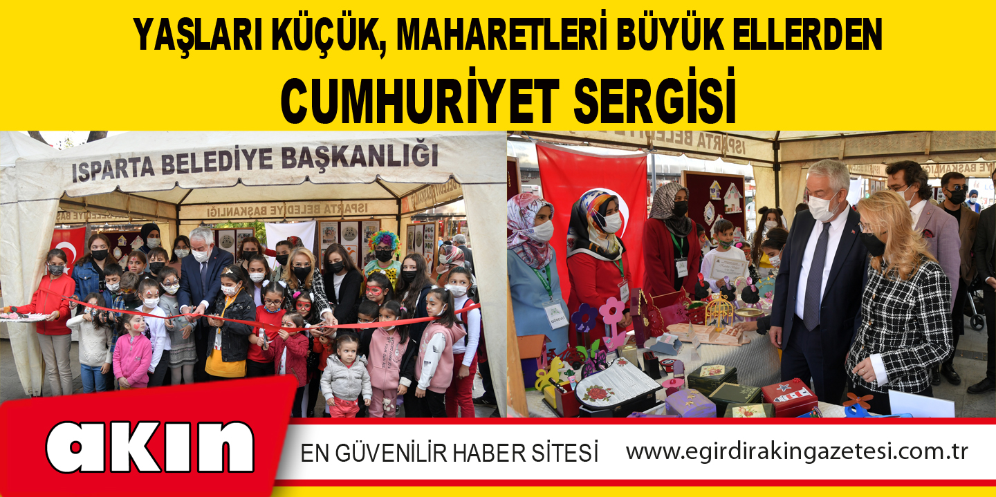 Yaşları Küçük, Maharetleri Büyük Ellerden Cumhuriyet Sergisi