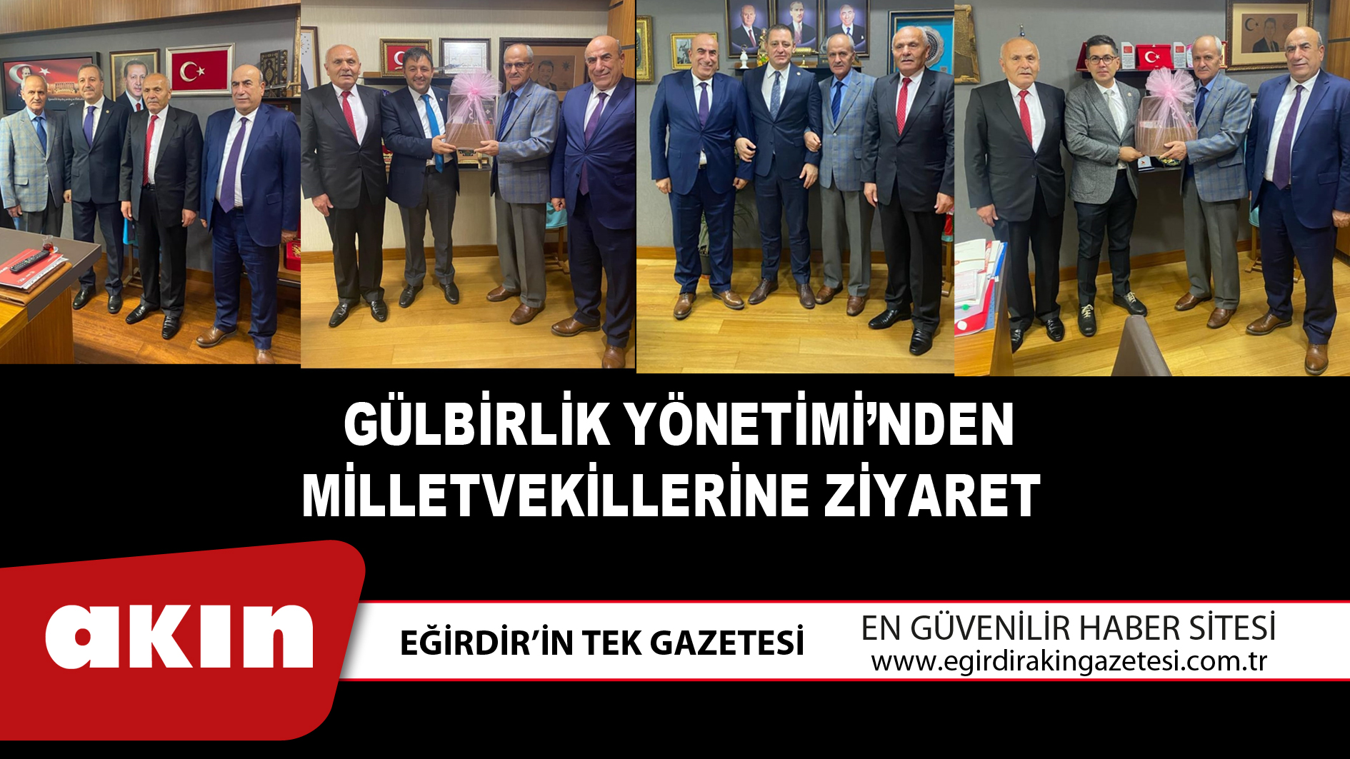 GÜLBİRLİK YÖNETİMİ’NDEN MİLLETVEKİLLERİNE ZİYARET