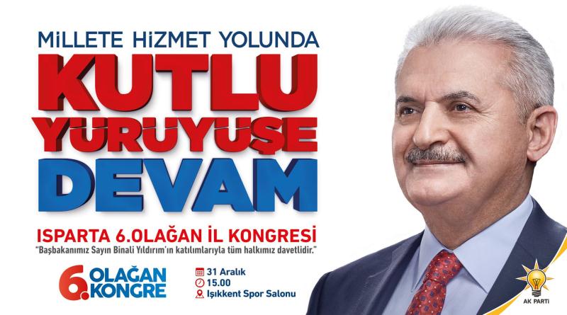 Başbakan Binali Yıldırım Yarın Isparta’da…