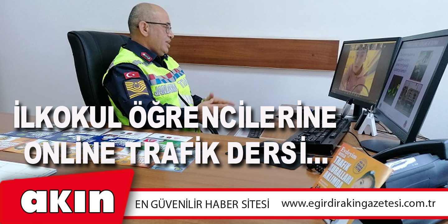 İlkokul Öğrencilerine Online Trafik Dersi…