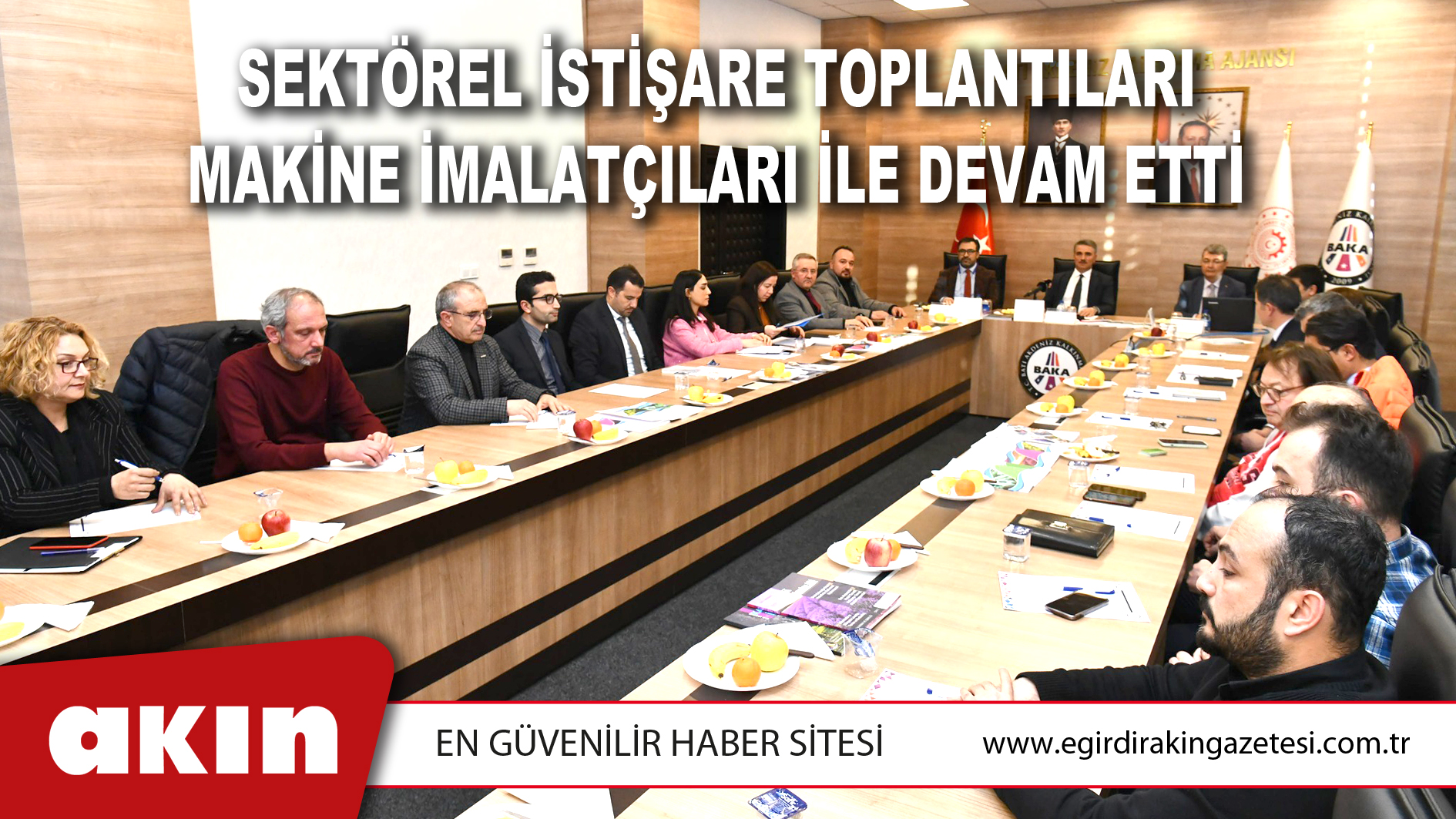 Sektörel İstişare Toplantıları Makine İmalatçıları İle Devam Etti