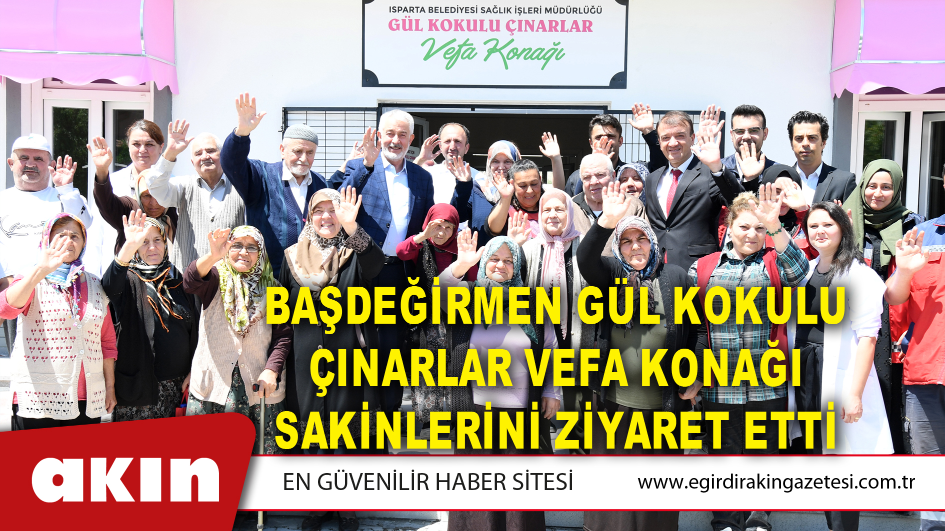 Başdeğirmen Gül Kokulu Çınarlar Vefa Konağı Sakinlerini Ziyaret Etti