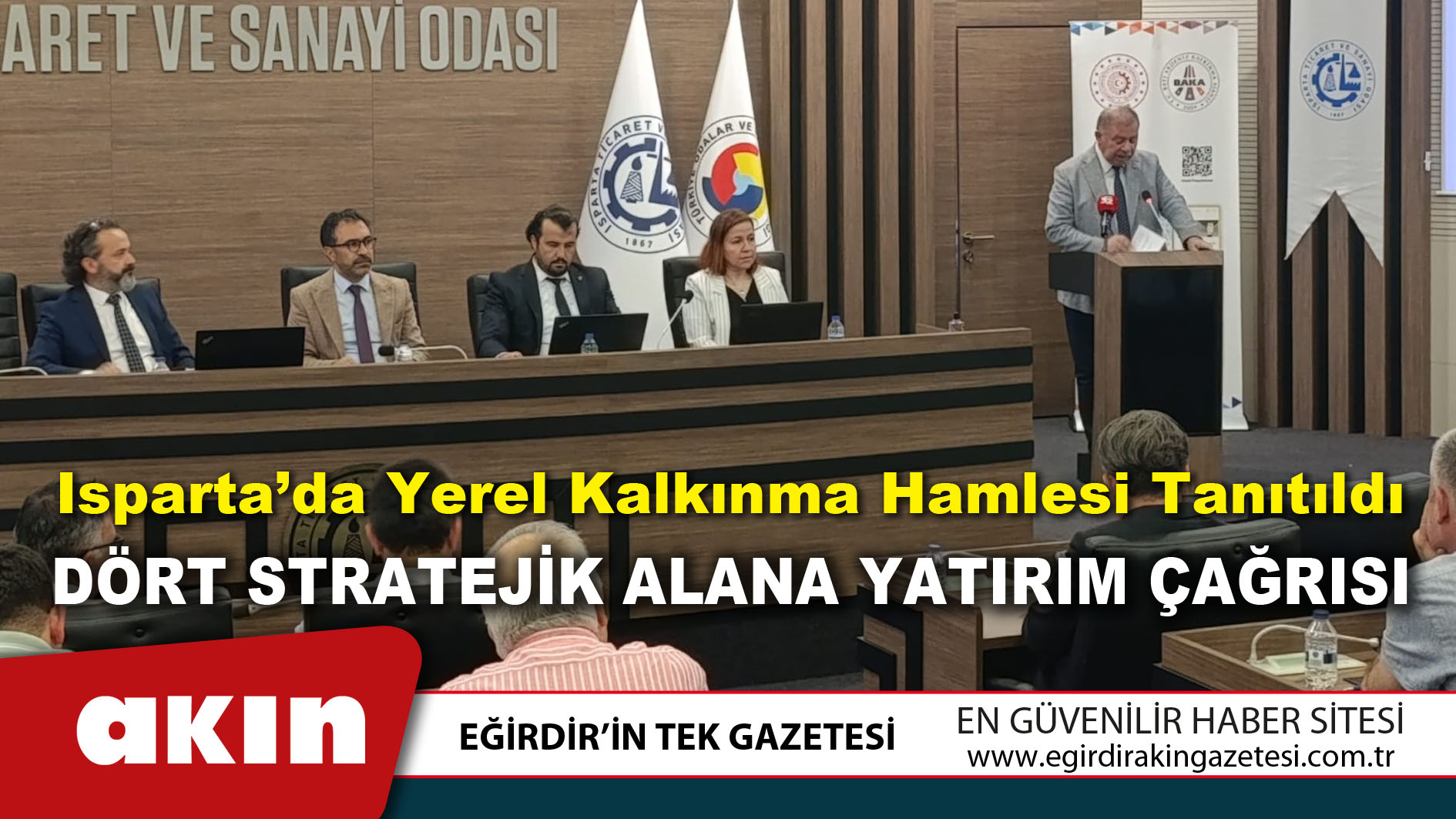 Isparta’da Yerel Kalkınma Hamlesi Tanıtıldı
