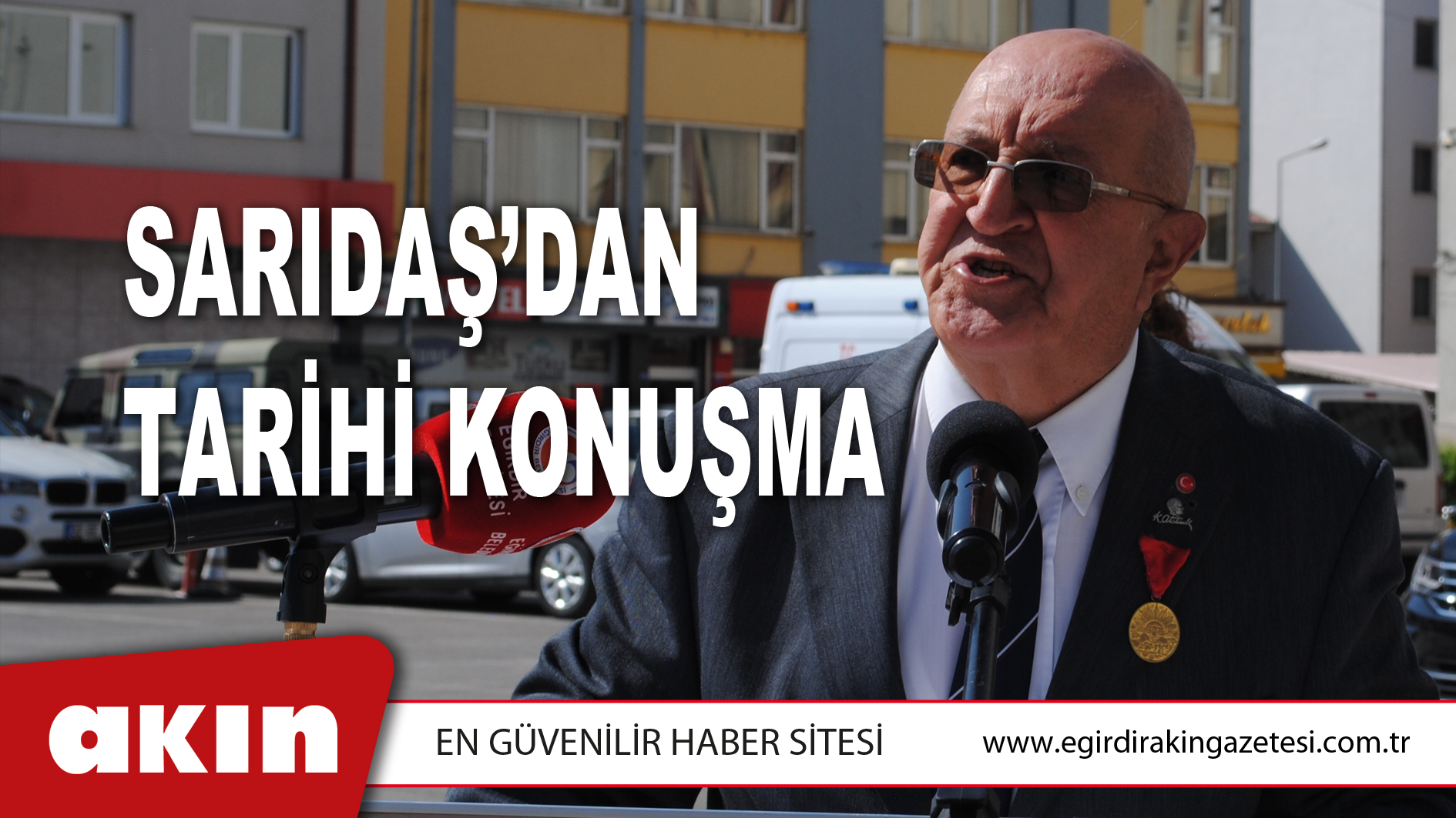 Sarıdaş’dan Tarihi Konuşma