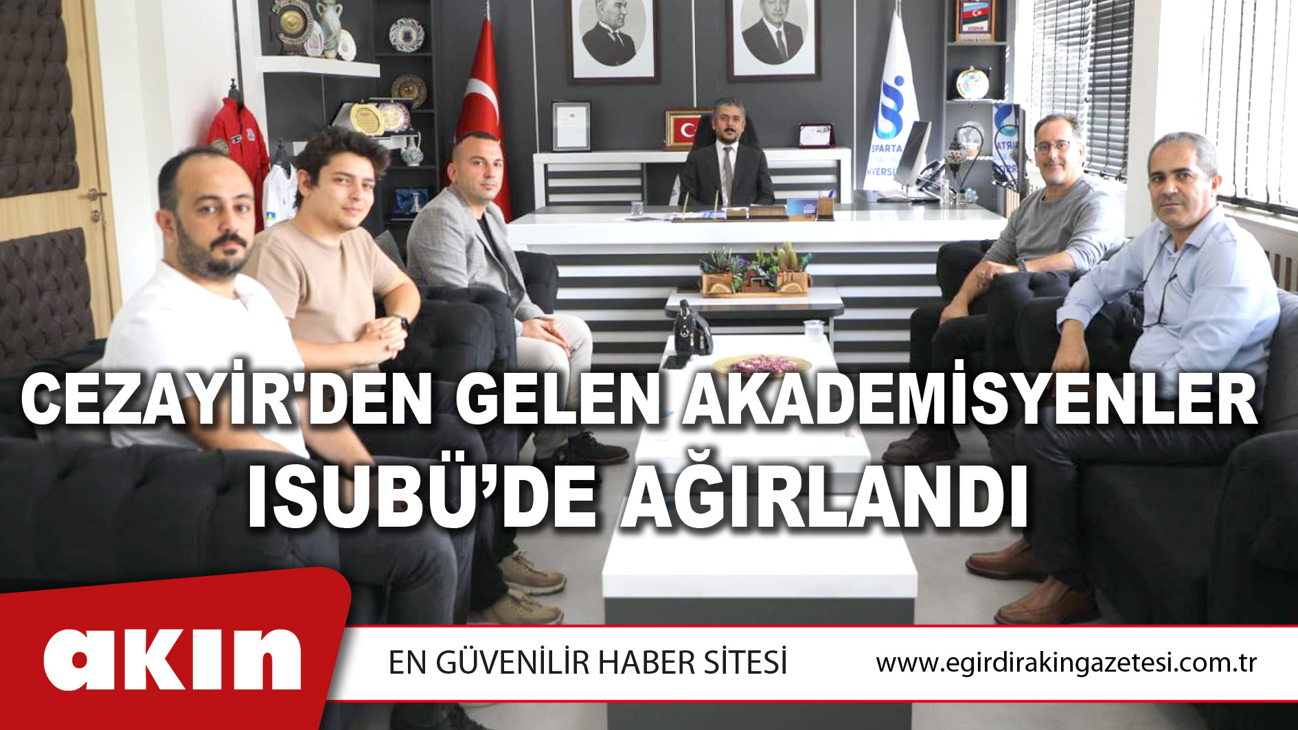 Cezayir'den Gelen Akademisyenler ISUBÜ’de Ağırlandı