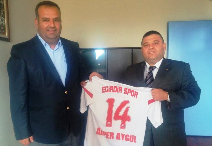 ALPER AYGÜL'DEN EĞİRDİRSPOR'A DESTEK...