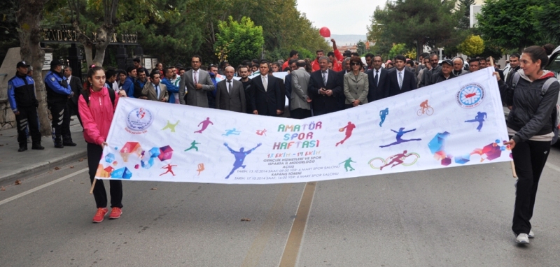 Amatör Spor Haftası Coşkuyla Kutlandı