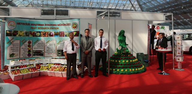 EĞİRDİR MARİM ANTALYA FRUTECH FUARINDA