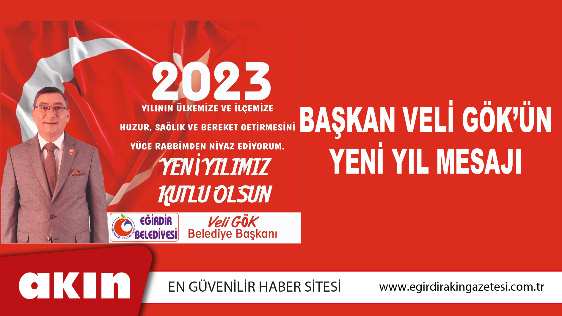 Başkan Veli Gök’ün Yeni Yıl Mesajı