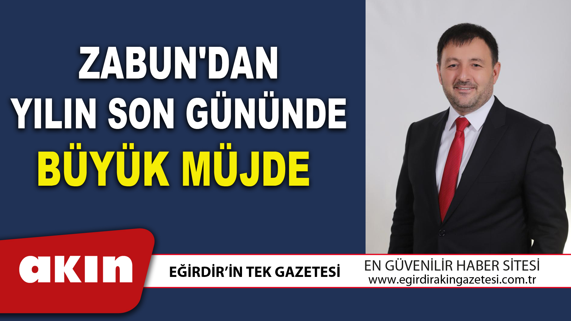 ZABUN'DAN YILIN SON GÜNÜNDE BÜYÜK MÜJDE