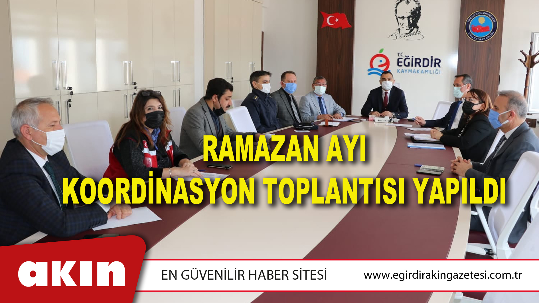 Ramazan Ayı Koordinasyon Toplantısı Yapıldı