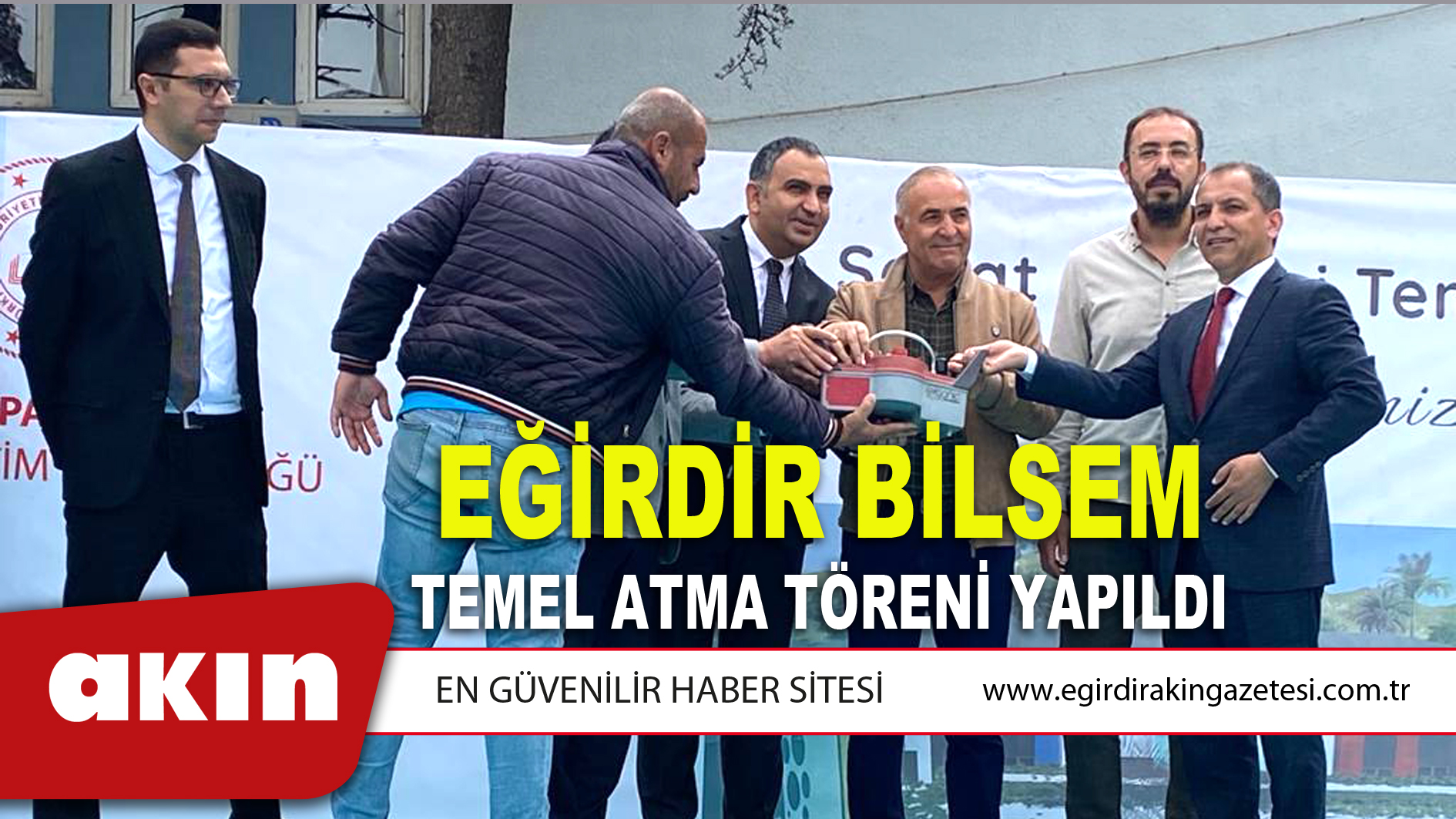 EĞİRDİR BİLSEM TEMEL ATMA TÖRENİ YAPILDI