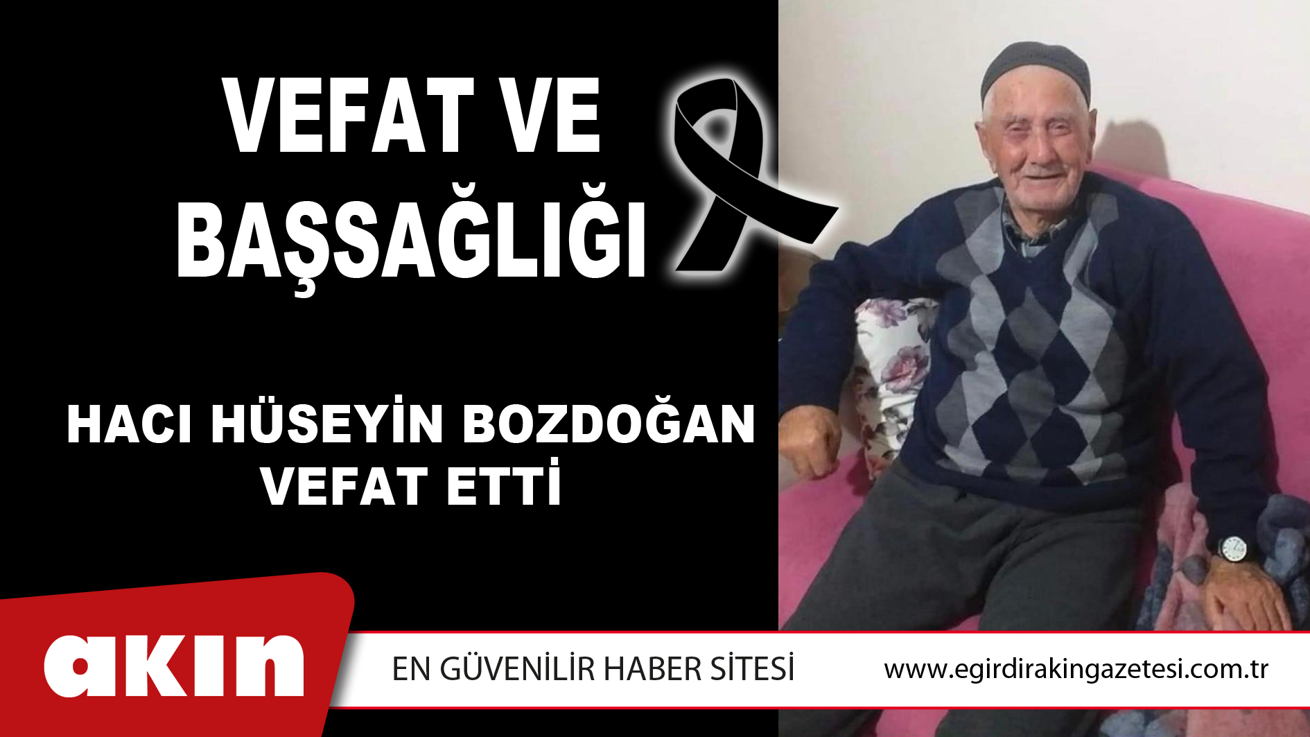 VEFAT ve BAŞSAĞLIĞI