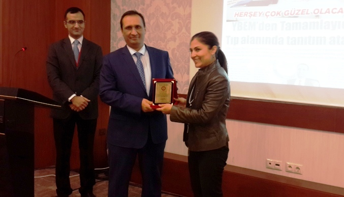 CEBECİ'YE 2014 YILI BAŞARI ÖDÜLÜ
