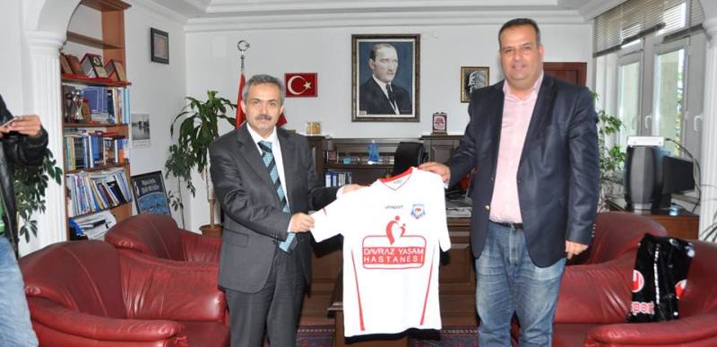 Eğirdirspor'dan Kaymakam Yılmaz'a ziyaret