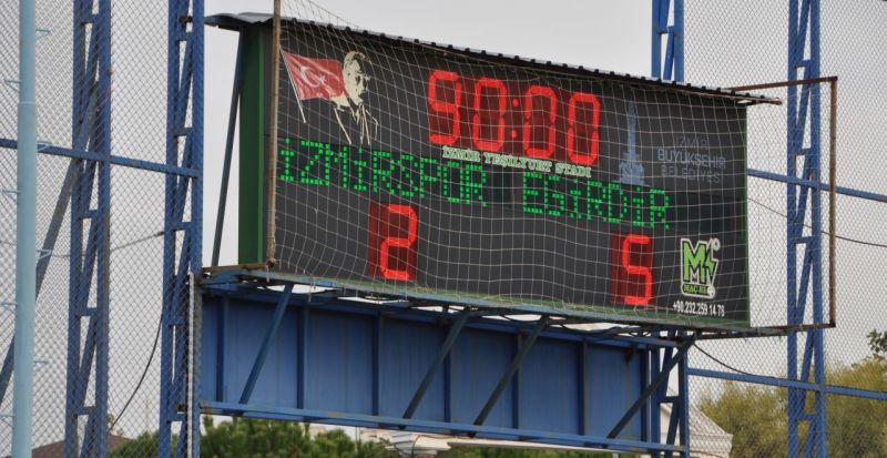 İZMİR'DE EĞİRDİRSPOR  FIRTINASI