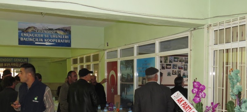 GELENDOST'A EMEKÇİLER SU ÜRÜNLERİ BALIKÇILIK KOOPERATİFİ AÇILDI