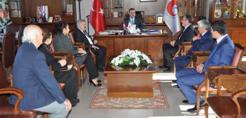 İlçe Milli Eğitim Müdürlüğünden Eğirdir Belediyesi'ne Teşekkür Ziyareti
