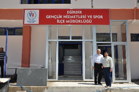 EĞİRDİR'E GENÇLİK MERKEZİ AÇILIYOR