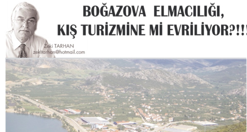 BOĞAZOVA  ELMACILIĞI, KIŞ TURİZMİNE Mİ EVRİLİYOR?!!!