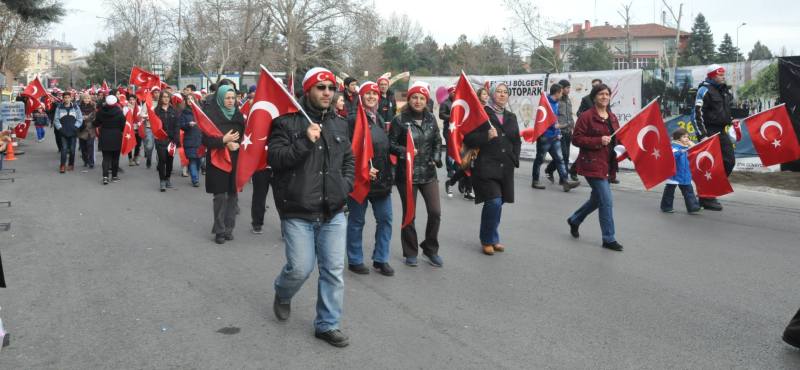 Sarıkamış Şehitlerini Anma Yürüyüşü Yapıldı