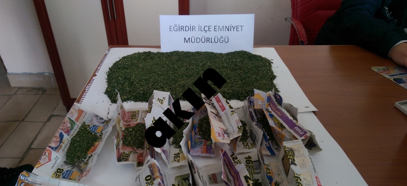 GÖKTAŞ'TA ESRAR YAKALANDI