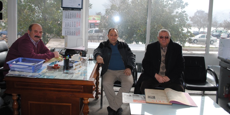Gazetemize ziyaretler devam ediyor...
