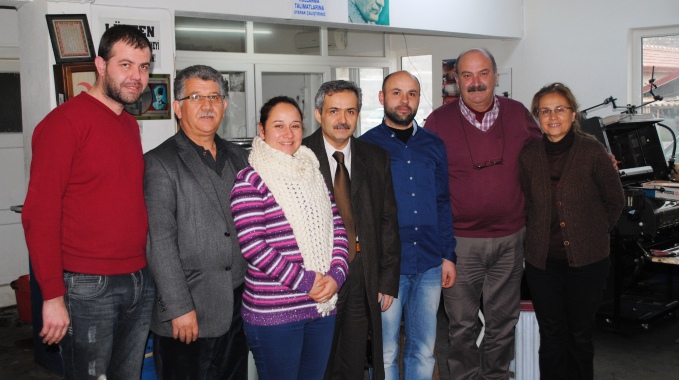 Kaymakam Yalçın Yılmaz Gazetemizi Ziyaret Etti