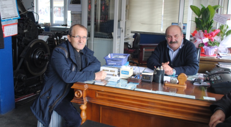 Muhasebeci Arif Demirekin Gazetemizi Ziyaret Etti...