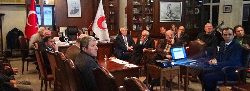 ITSO, Eğirdir'de Meyve Sektör Temsilcileriyle Bir Araya Geldi