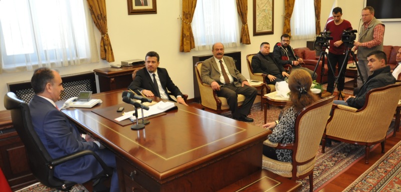 IGC'den Vali Özkan'a ziyaret