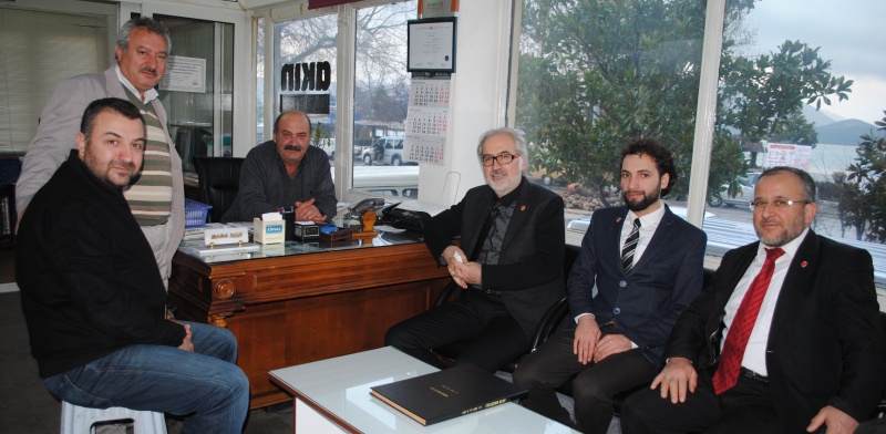 SAADET PARTİSİ'NDEN GAZETEMİZE ZİYARET...