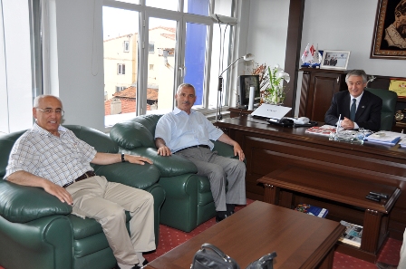 BAŞKAN ÖZMERAL'DEN ITSO'YA ZİYARET
