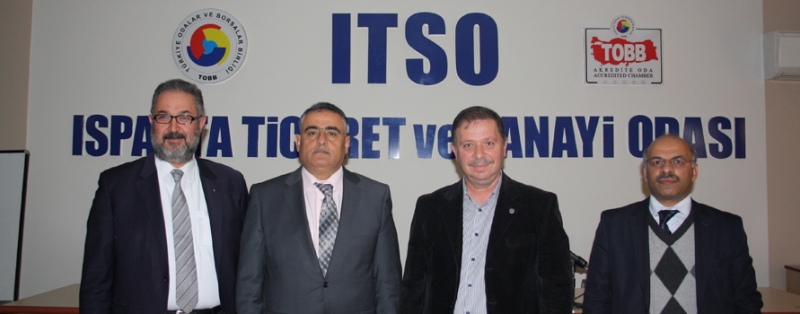 Irak Büyükelçiliği'nden ITSO'ya işbirliği ziyareti