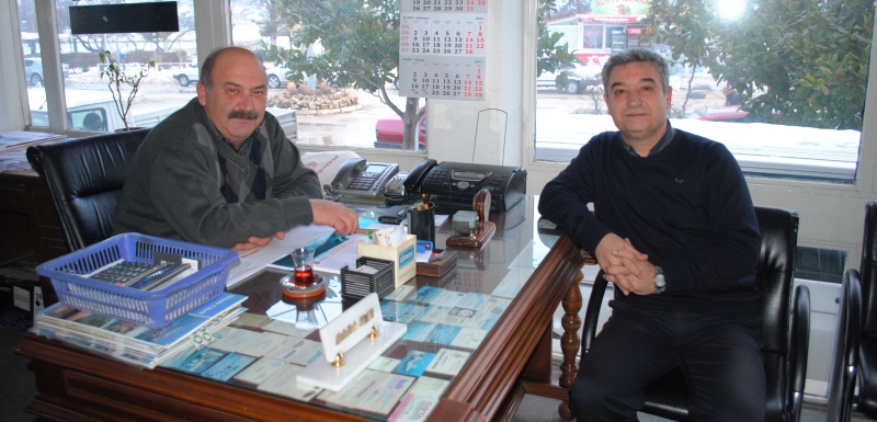 Polis Başmüfettişi Demiray Çavdar Gazetemizi Ziyaret Etti