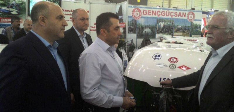 BAŞKAN ŞENGÖL İZMİR TARIM FUARINA KATILDI
