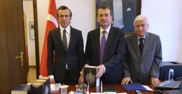MALİYE BAKANLIĞI MÜSTEŞARLIĞINA ATANAN İSA COŞKUN'A, DR. ÖZEN'DEN ZİYARET