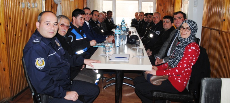 Muhtarlarla Huzur Toplantısı Yapıldı