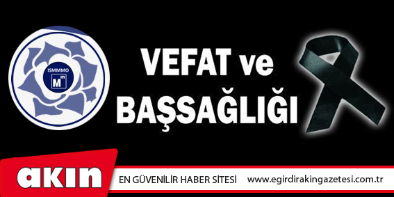 ISPARTA SERBEST MUHASEBECİ MALİ MÜŞAVİRLER ODASI'NDAN BAŞSAĞLIĞI