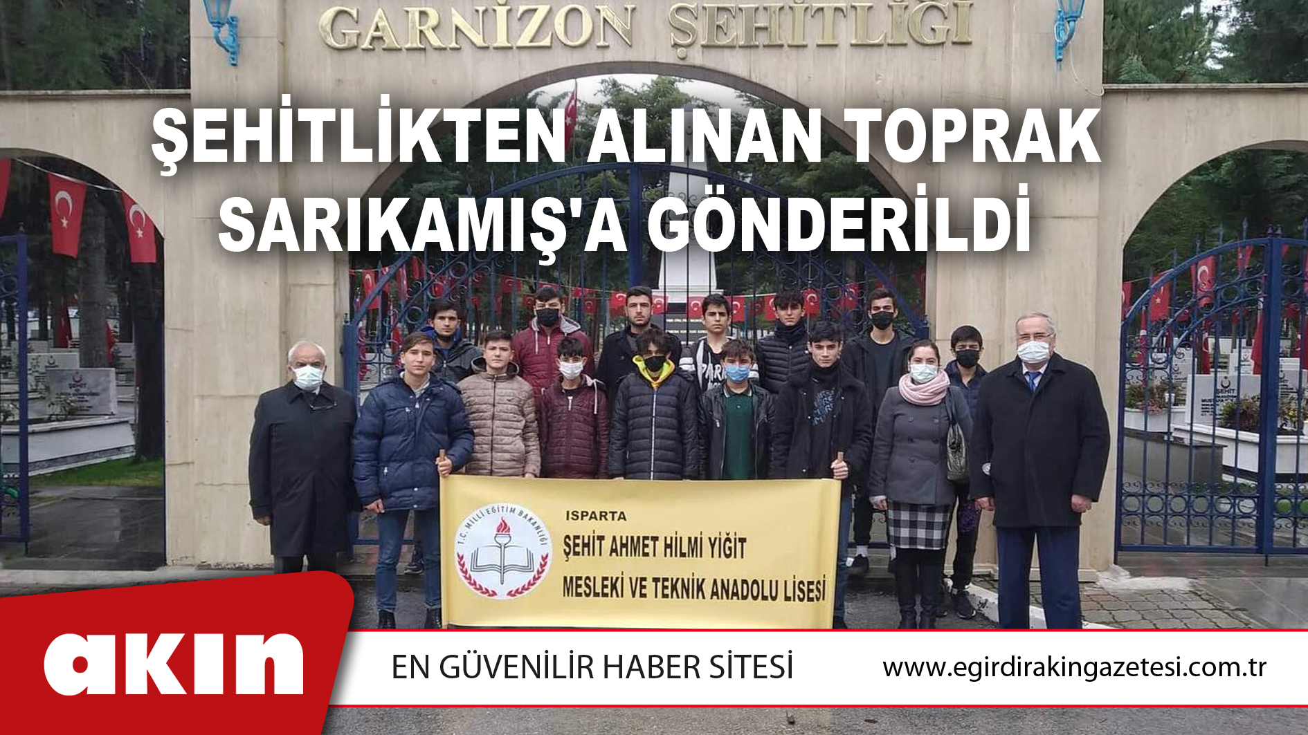 Şehitlikten Alınan Toprak Sarıkamış'a Gönderildi