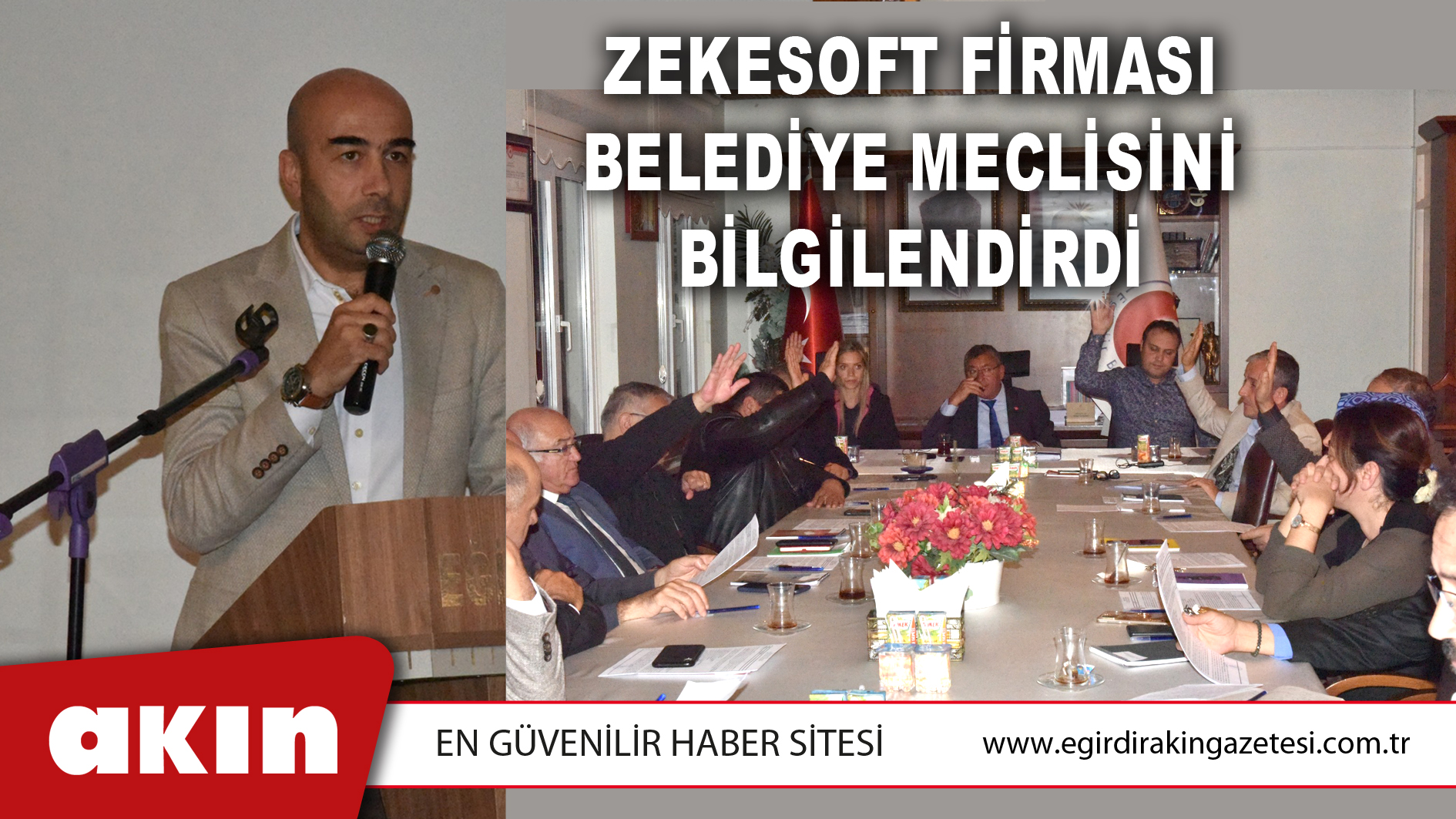 Zekesoft Firması Belediye Meclisini Bilgilendirdi